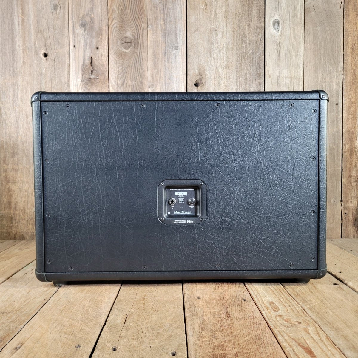Mesa Boogie 2016 2x12 2FB Custom EV Black Shadow Loaded, Maple Front Plate, Near Mint - Mahar's Vintage Guitars