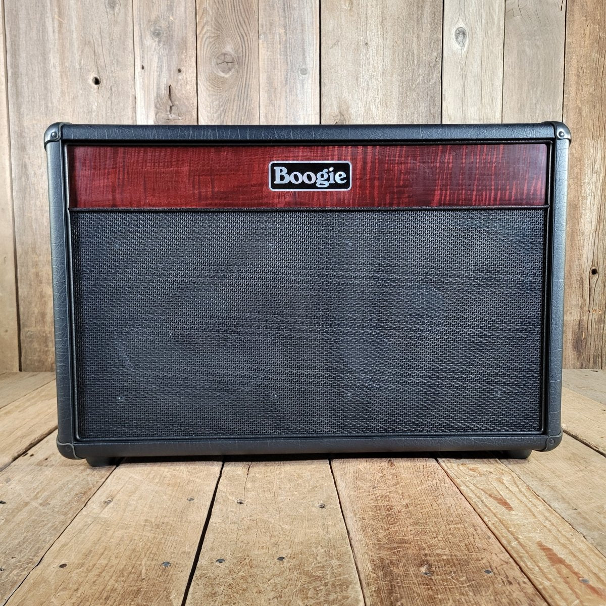 Mesa Boogie 2016 2x12 2FB Custom EV Black Shadow Loaded, Maple Front Plate, Near Mint - Mahar's Vintage Guitars