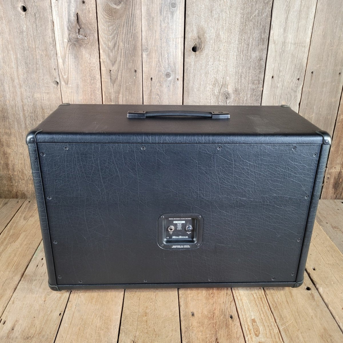 Mesa Boogie 2016 2x12 2FB Custom EV Black Shadow Loaded, Maple Front Plate, Near Mint - Mahar's Vintage Guitars