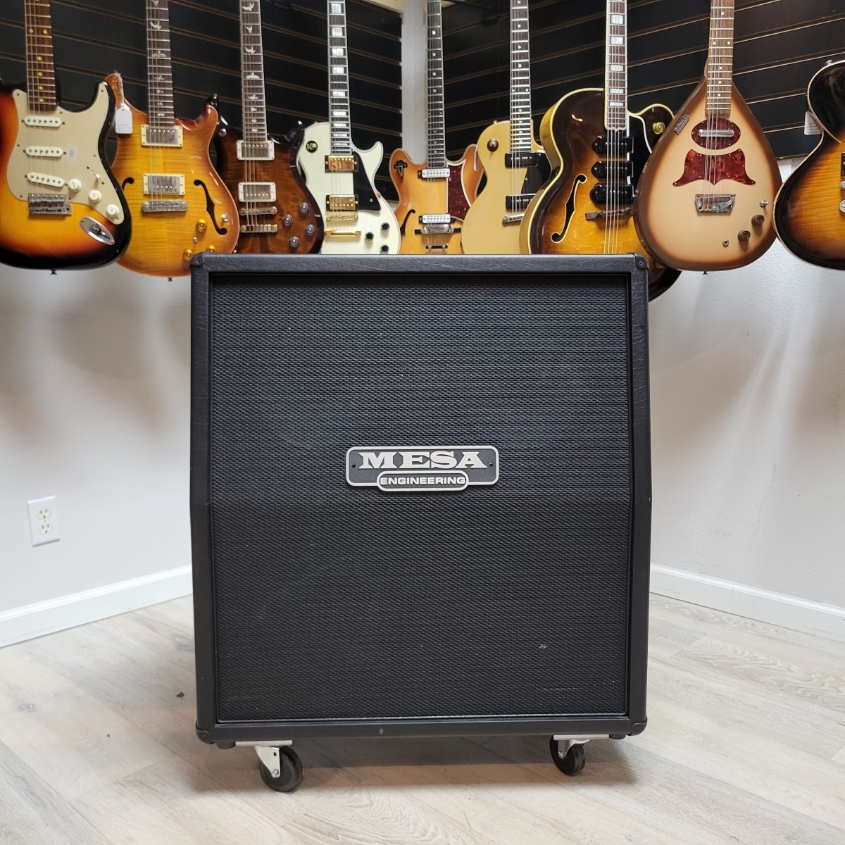 Mesa Boogie 2019 4x12 4FB Rectifier Oversized Slant Cab w/ Cover, Excellent - Mahar's Vintage Guitars