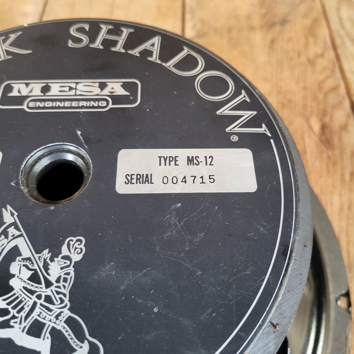 Mesa Boogie Black Shadow MS - 12 8 ohm 150 watt speaker 1980s - Mahar's Vintage Guitars