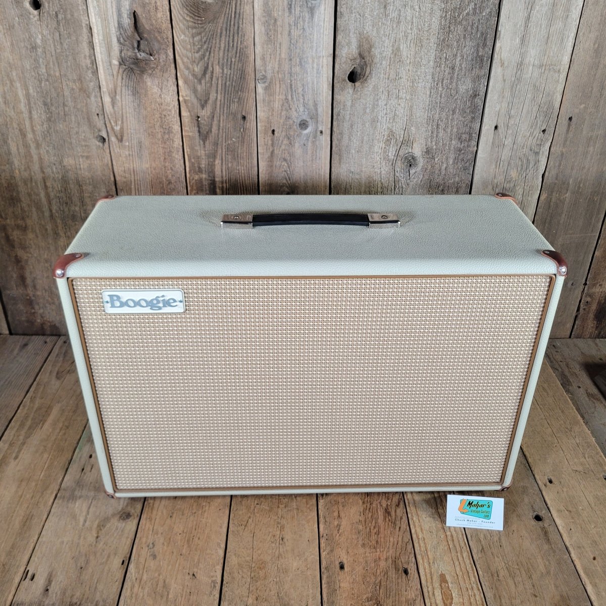 Mesa Boogie California Tweed 2x12 Cab Blonde No Speakers - Mahar's Vintage Guitars