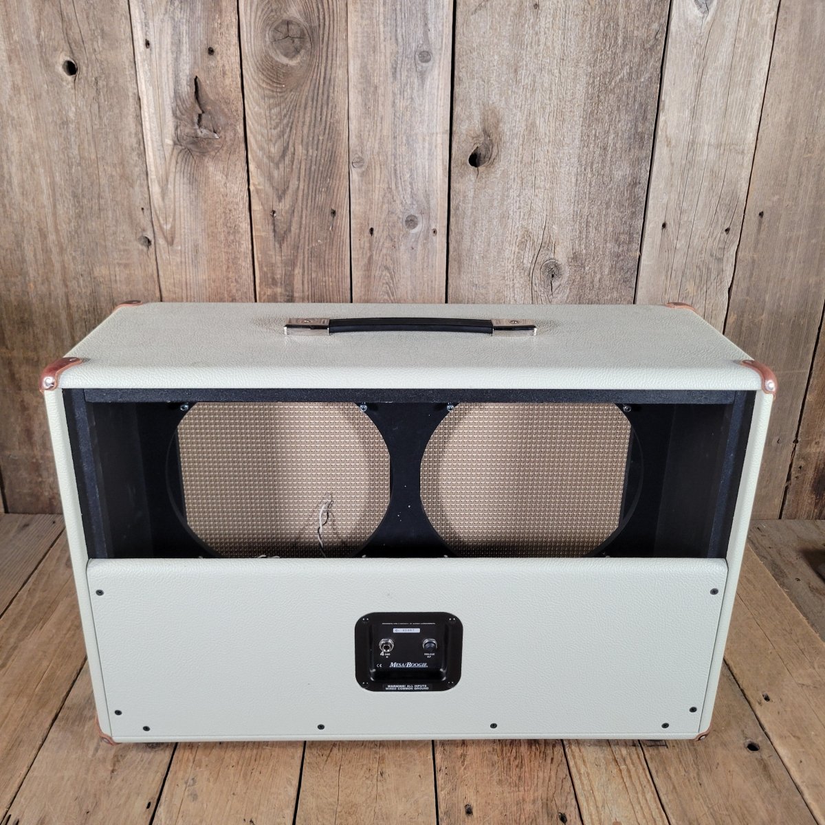 Mesa Boogie California Tweed 2x12 Cab Blonde No Speakers - Mahar's Vintage Guitars