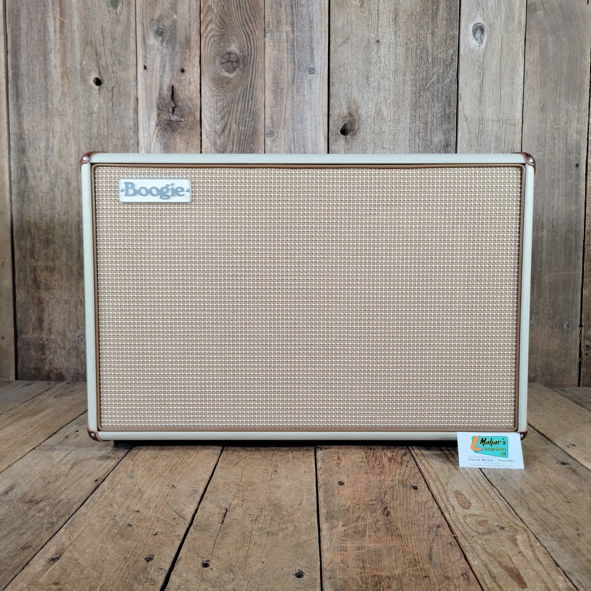 Mesa Boogie California Tweed 2x12 Cab Blonde No Speakers - Mahar's Vintage Guitars