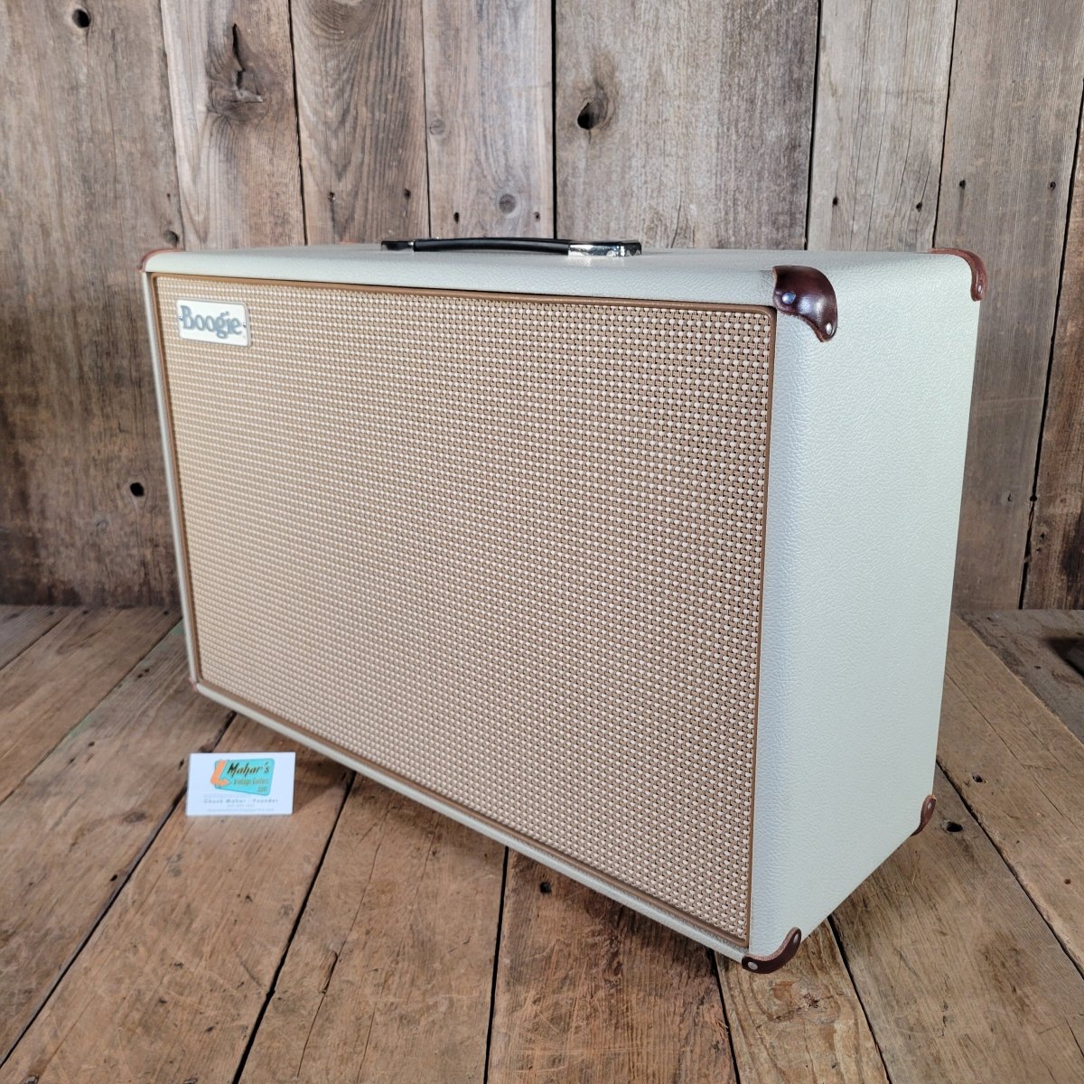 Mesa Boogie California Tweed 2x12 Cab Blonde No Speakers - Mahar's Vintage Guitars