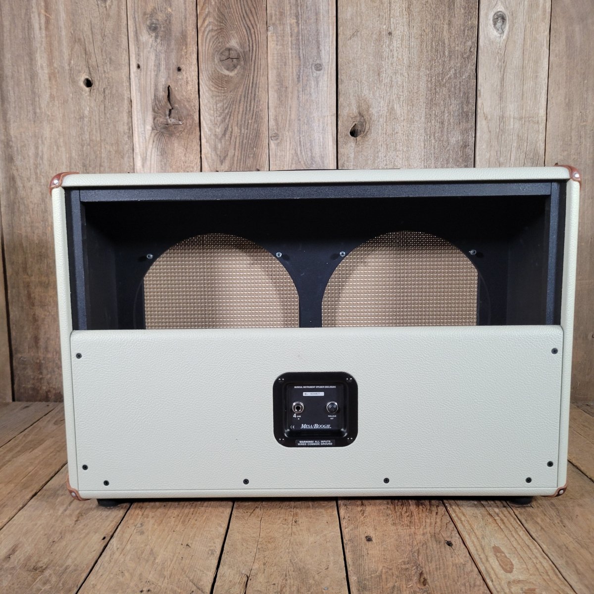 Mesa Boogie California Tweed 2x12 Cab Blonde No Speakers - Mahar's Vintage Guitars