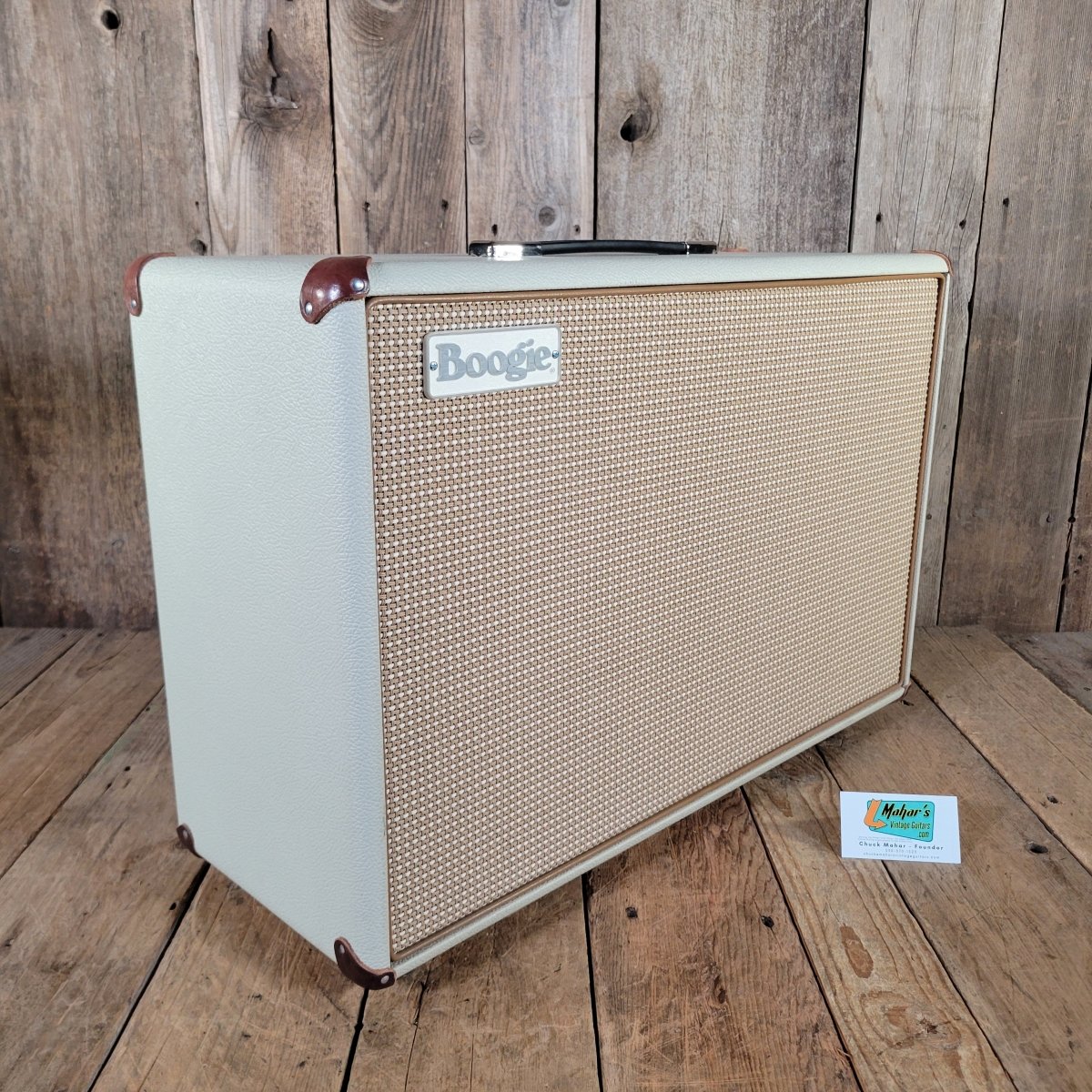 Mesa Boogie California Tweed 2x12 Cab Blonde No Speakers - Mahar's Vintage Guitars