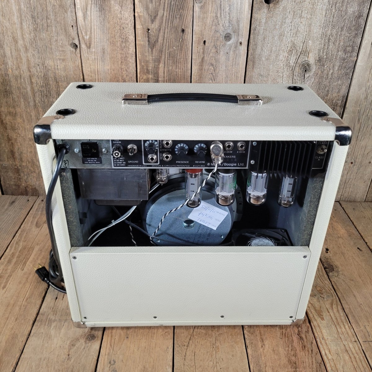 Mesa Boogie Mark IIC+ DRG 5 75W Simulclass 1x12 Combo Cream Tolex, Wicker Grille 1985 - Mahar's Vintage Guitars