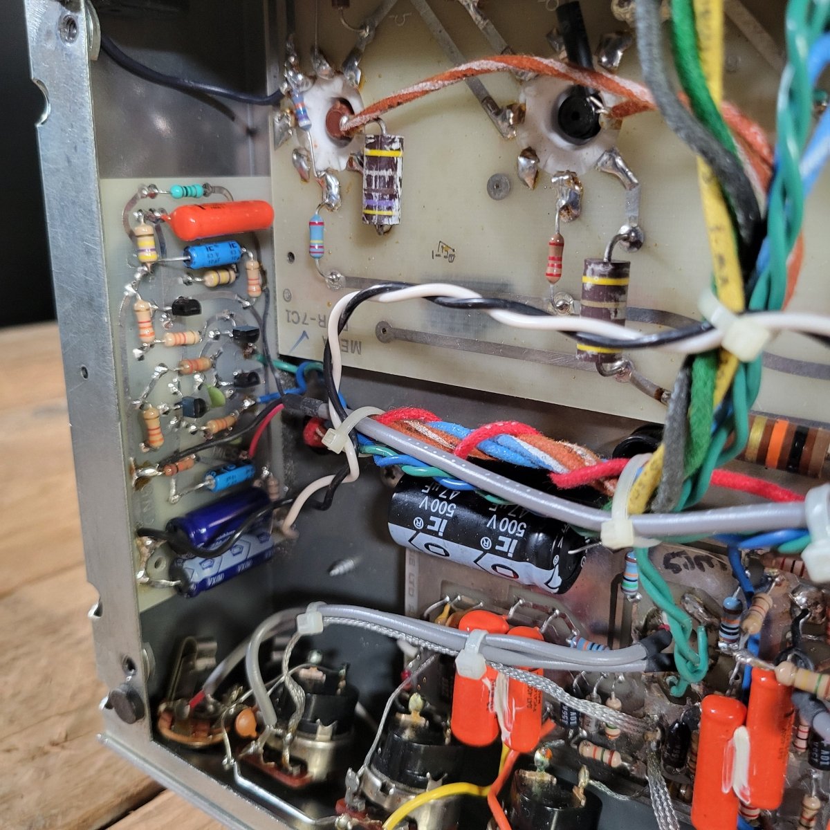 Mesa Boogie Mark IIC+ DRG 5 75W Simulclass 1x12 Combo Cream Tolex, Wicker Grille 1985 - Mahar's Vintage Guitars