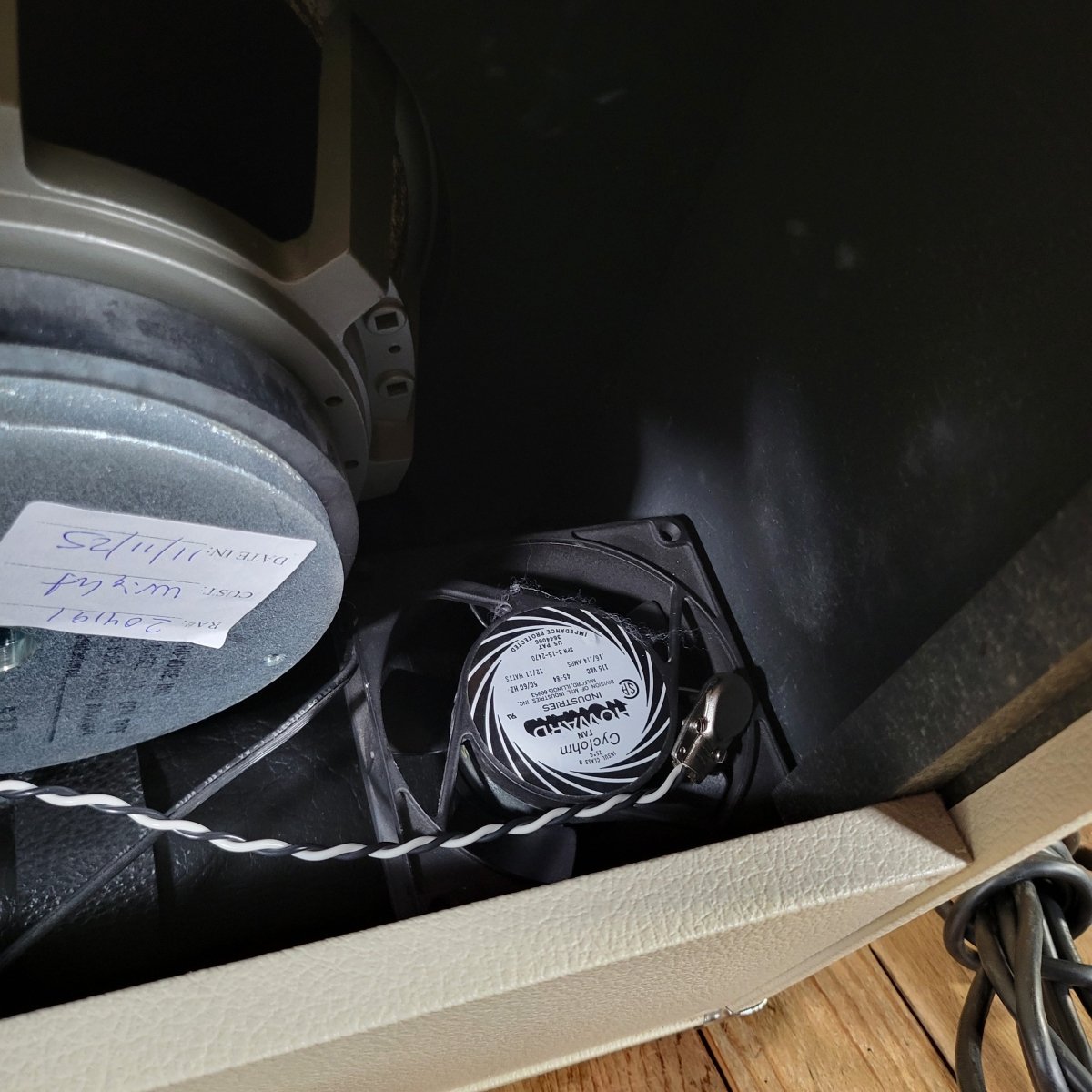 Mesa Boogie Mark IIC+ DRG 5 75W Simulclass 1x12 Combo Cream Tolex, Wicker Grille 1985 - Mahar's Vintage Guitars