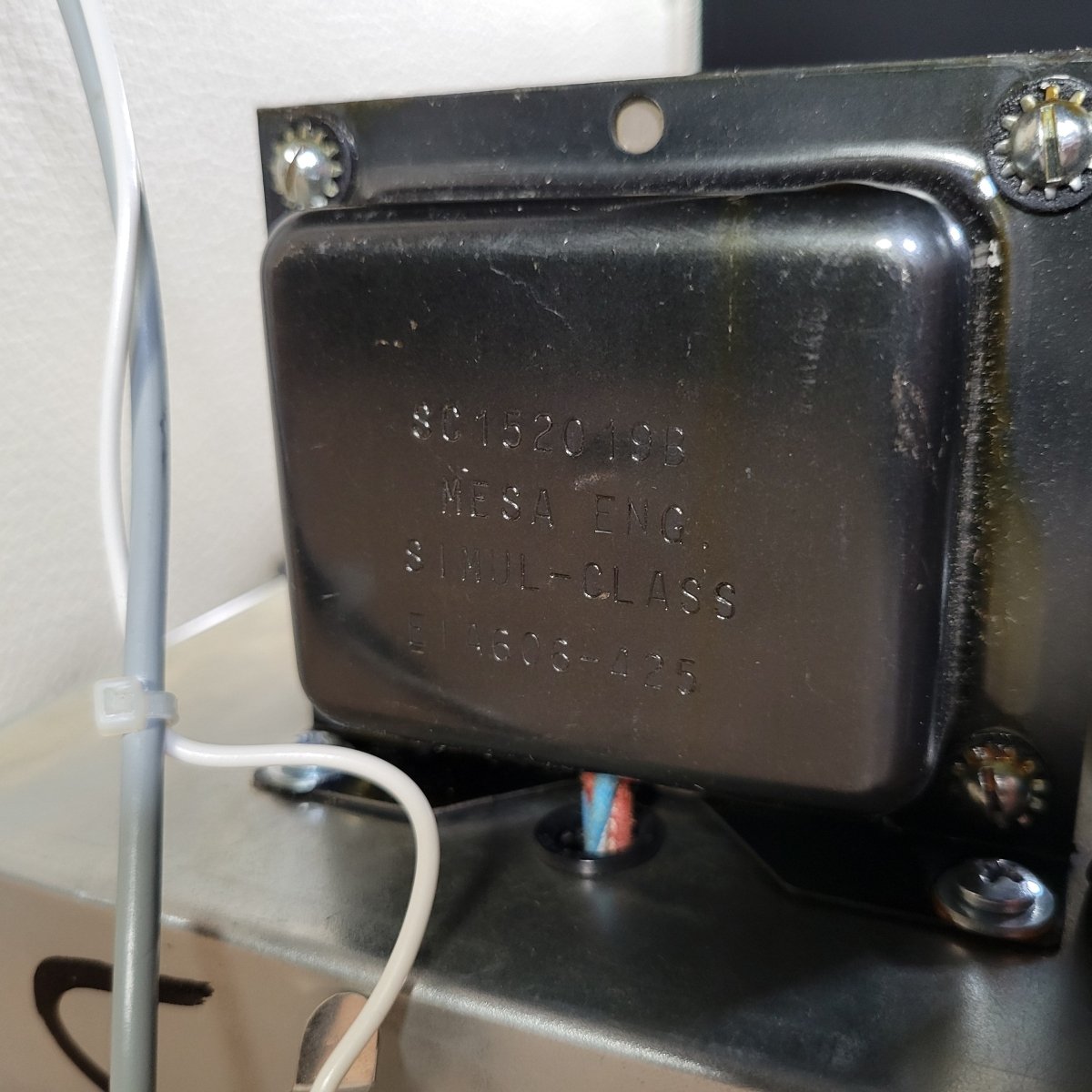 Mesa Boogie Mark IIC+ DRG 5 75W Simulclass 1x12 Combo Cream Tolex, Wicker Grille 1985 - Mahar's Vintage Guitars