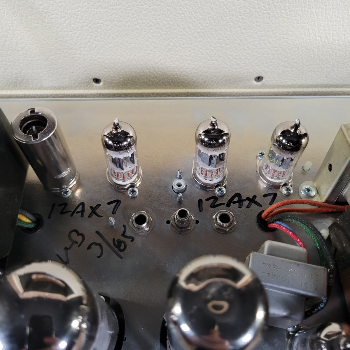 Mesa Boogie Mark IIC+ DRG 5 75W Simulclass 1x12 Combo Cream Tolex, Wicker Grille 1985 - Mahar's Vintage Guitars