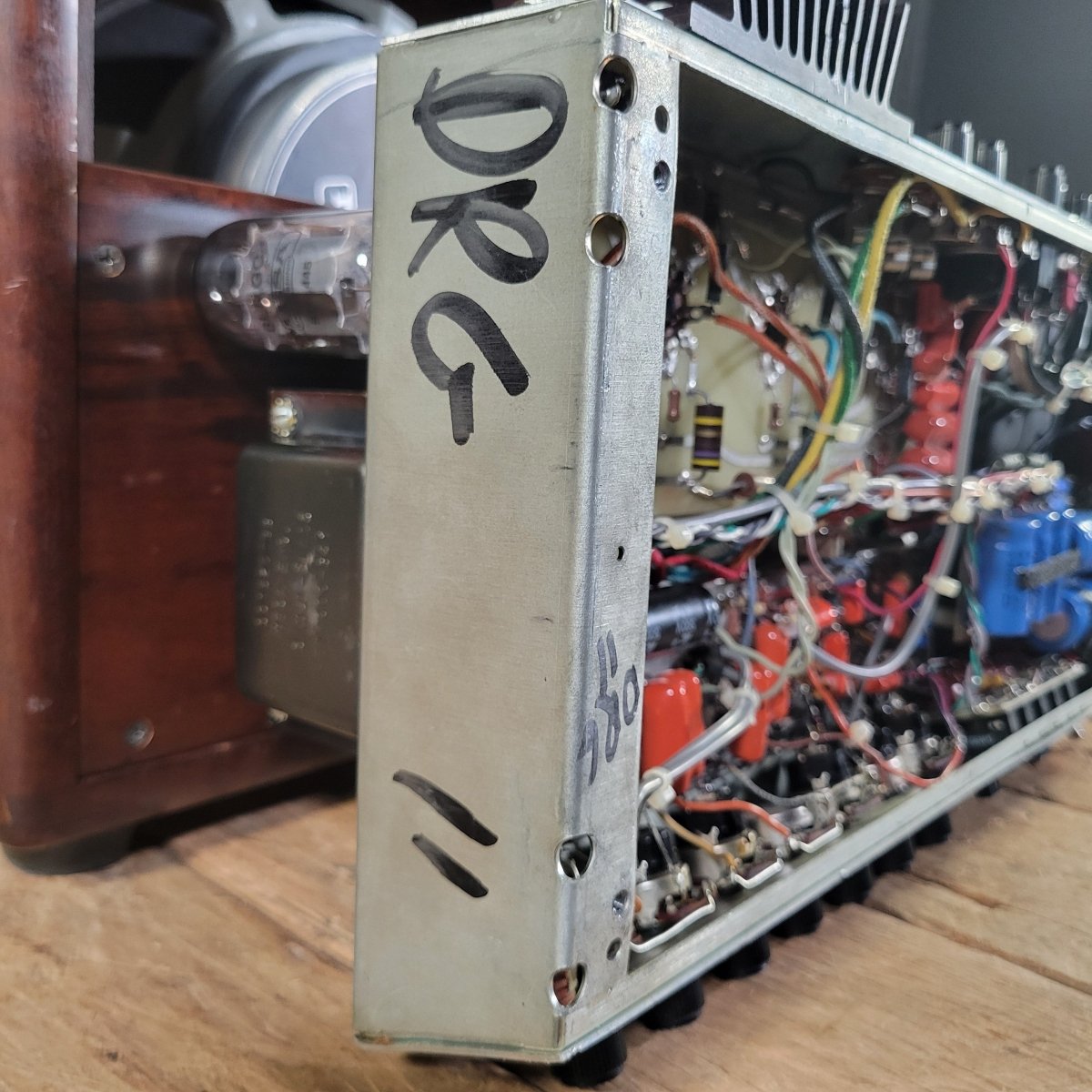 Mesa Boogie Mark IIC+ DRG SimulClass 1x12 Combo Bubinga Hardwood Cab, Wicker Grille - Mahar's Vintage Guitars