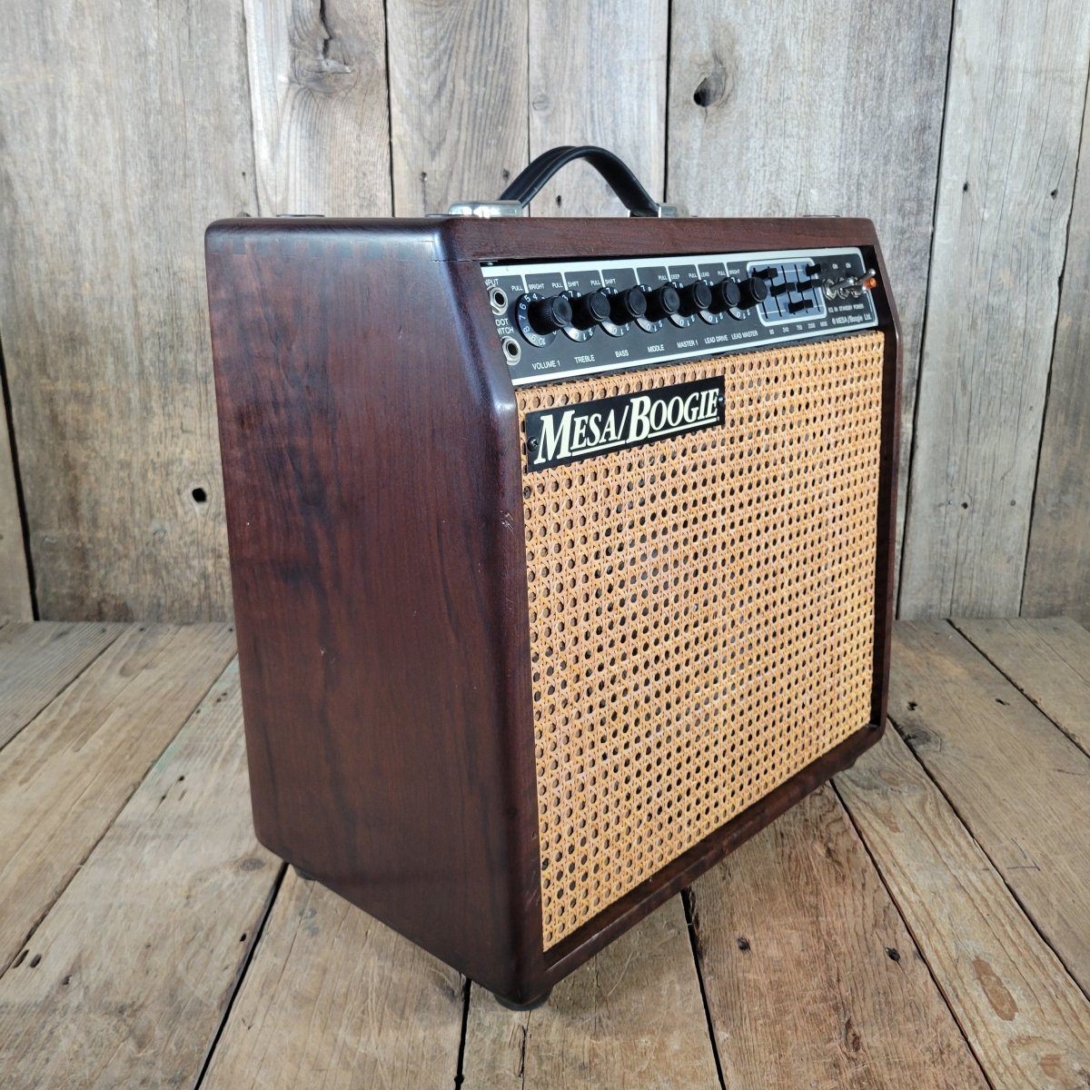 Mesa Boogie Mark IIC+ DRG SimulClass 1x12 Combo Bubinga Hardwood Cab, Wicker Grille - Mahar's Vintage Guitars