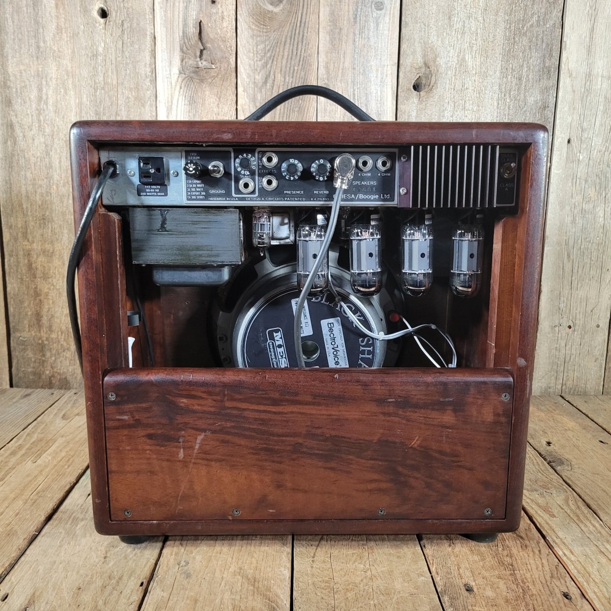 Mesa Boogie Mark IIC+ DRG SimulClass 1x12 Combo Bubinga Hardwood Cab, Wicker Grille - Mahar's Vintage Guitars
