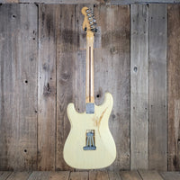 MJT 2010 Relic Strat Parts-Caster Olympic White Relic w/Mono Gig Bag, Very Good - Mahar's Vintage Guitars