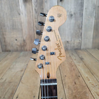 MJT 2010 Relic Strat Parts-Caster Olympic White Relic w/Mono Gig Bag, Very Good - Mahar's Vintage Guitars