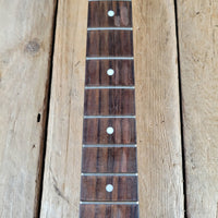 MJT 2010 Relic Strat Parts-Caster Olympic White Relic w/Mono Gig Bag, Very Good - Mahar's Vintage Guitars