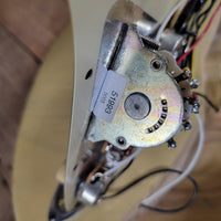 MJT 2010 Relic Strat Parts-Caster Olympic White Relic w/Mono Gig Bag, Very Good - Mahar's Vintage Guitars