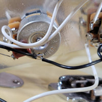 MJT 2010 Relic Strat Parts-Caster Olympic White Relic w/Mono Gig Bag, Very Good - Mahar's Vintage Guitars