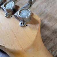 MJT 2010 Relic Strat Parts-Caster Olympic White Relic w/Mono Gig Bag, Very Good - Mahar's Vintage Guitars