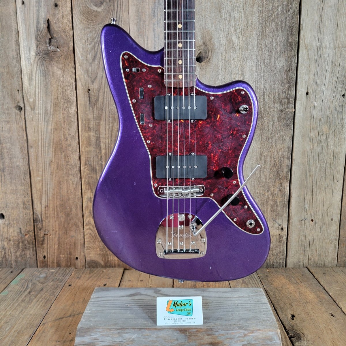 MJT Jazzmaster w/ Fender HSC - Mahar's Vintage Guitars