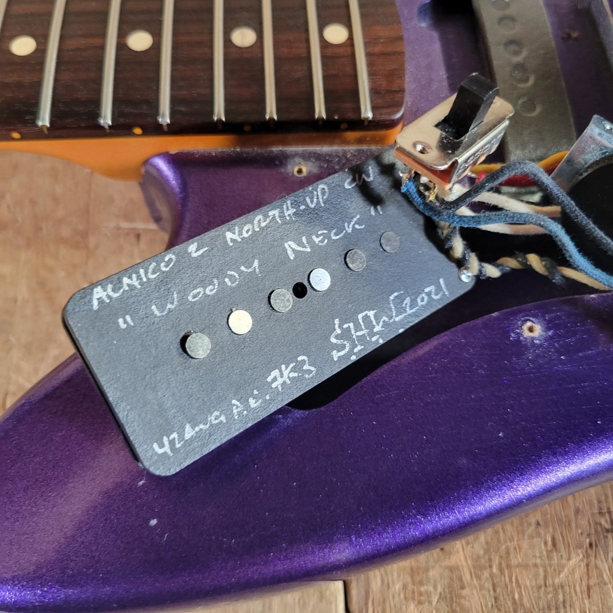 MJT Jazzmaster w/ Fender HSC - Mahar's Vintage Guitars