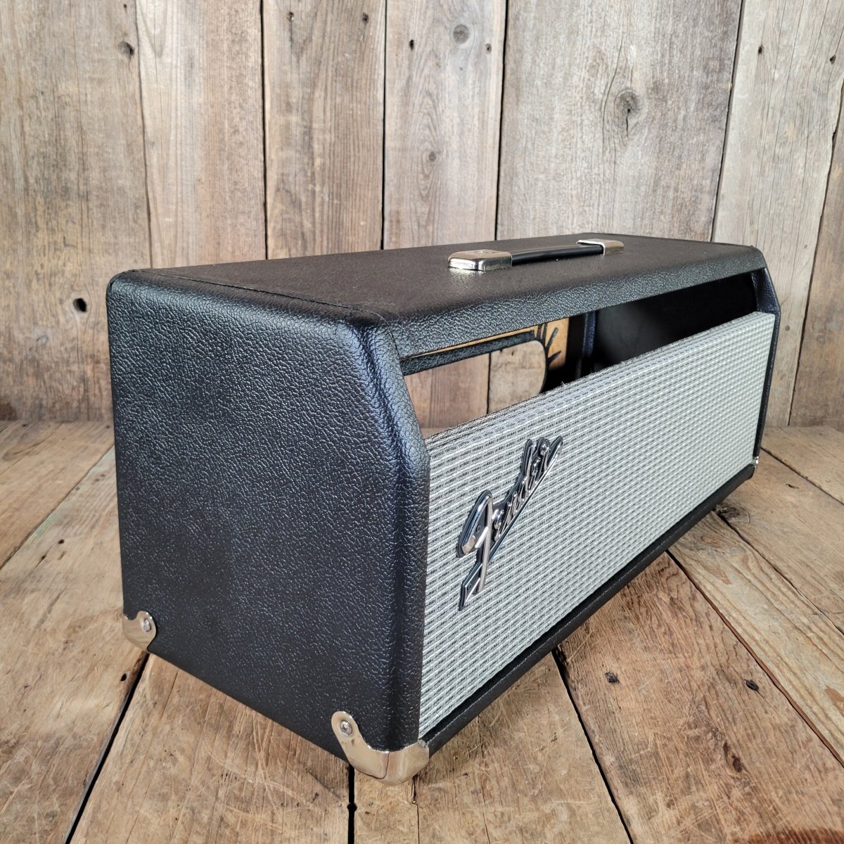 Mojotone Blackface Twin Reverb Head Cabinet Shell — USA Made - Mahar's Vintage Guitars