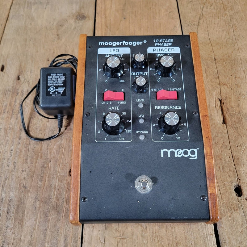 Moog Moogerfooger MF - 103 Twelve Stage Phaser w/ Power Supply 2009 - Mahar's Vintage Guitars