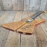 Moonstone 1982 Exploder Guitar 1 of 65 Made w/ Original Case, Excellent - Mahar's Vintage Guitars