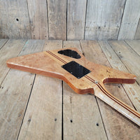Moonstone 1982 Exploder Guitar 1 of 65 Made w/ Original Case, Excellent - Mahar's Vintage Guitars