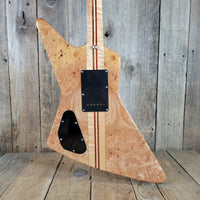 Moonstone 1982 Exploder Guitar 1 of 65 Made w/ Original Case, Excellent - Mahar's Vintage Guitars