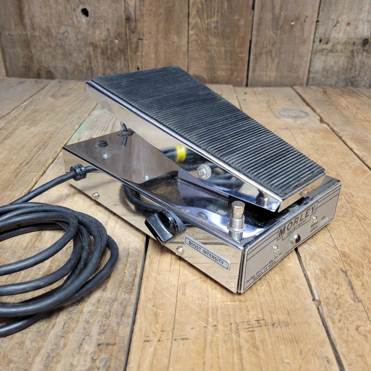 Morley Volume Boost Model VBO Tel Ray 1976 Vintage Guitar Pedal