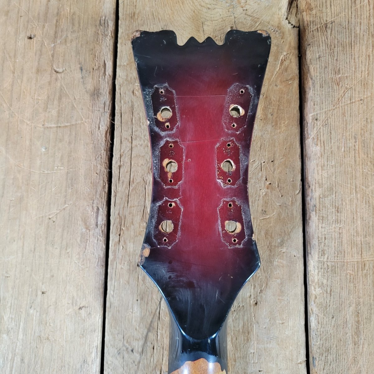 Mosrite 1960s Celebrity Neck Rosewood Project Needs Refret - Mahar's Vintage Guitars