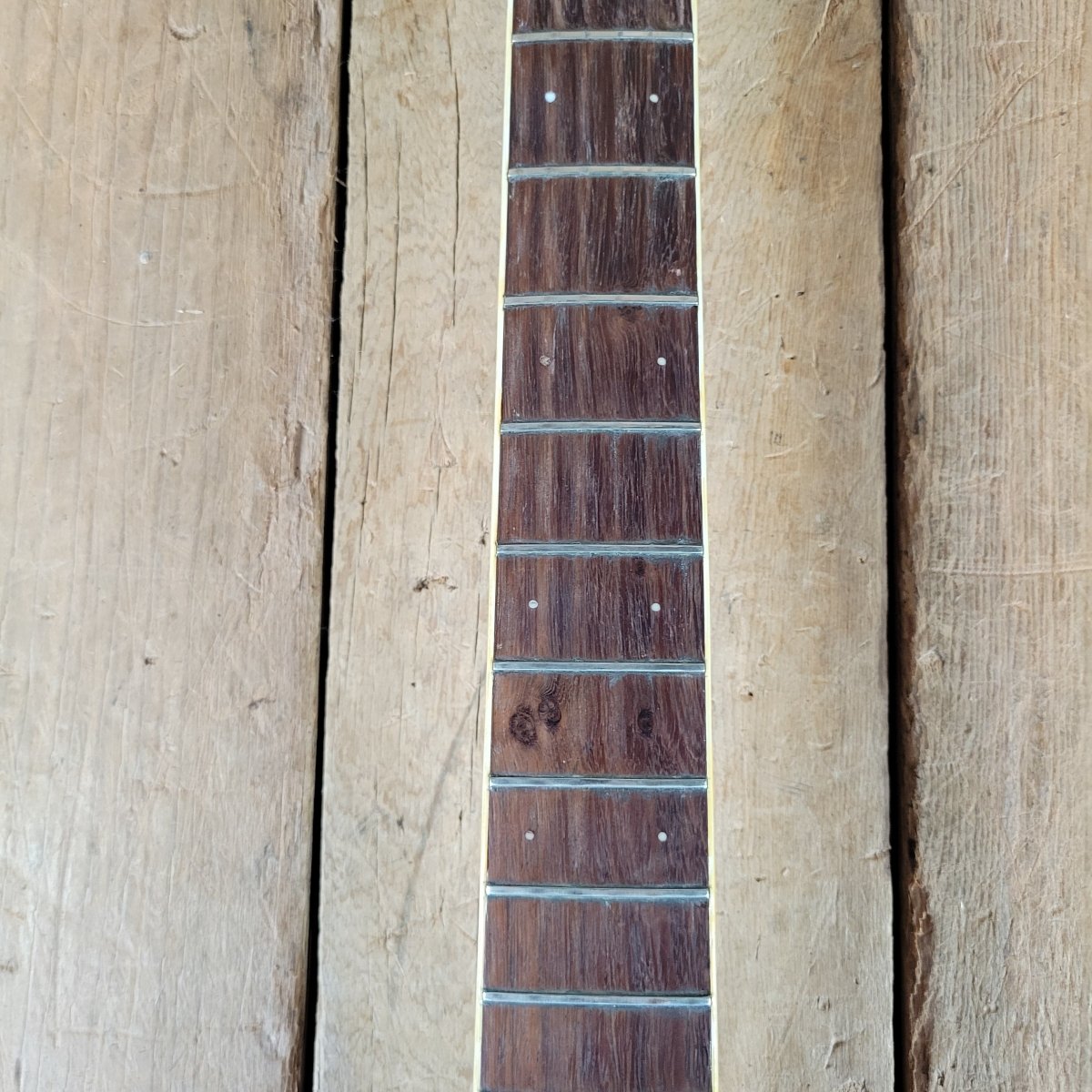 Mosrite 1960s Celebrity Neck Rosewood Project Needs Refret - Mahar's Vintage Guitars