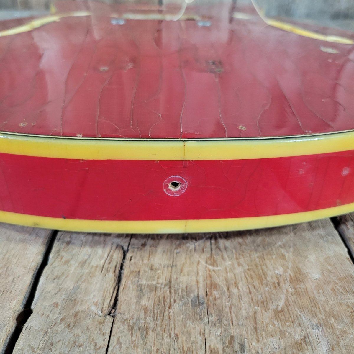 Mosrite Celebrity Hollowbody Guitar Body Only 1966 - Mahar's Vintage Guitars