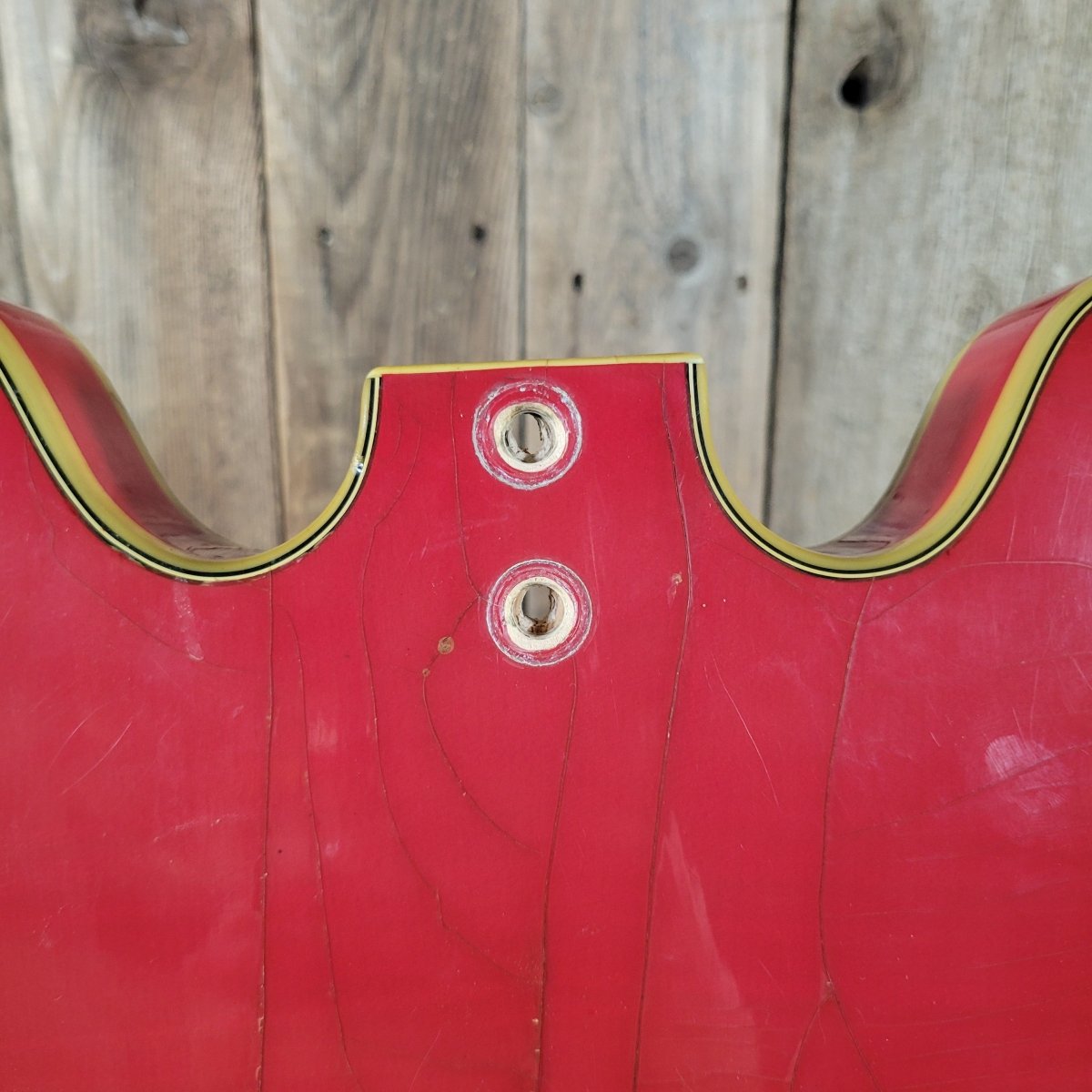 Mosrite Celebrity Hollowbody Guitar Body Only 1966 - Mahar's Vintage Guitars