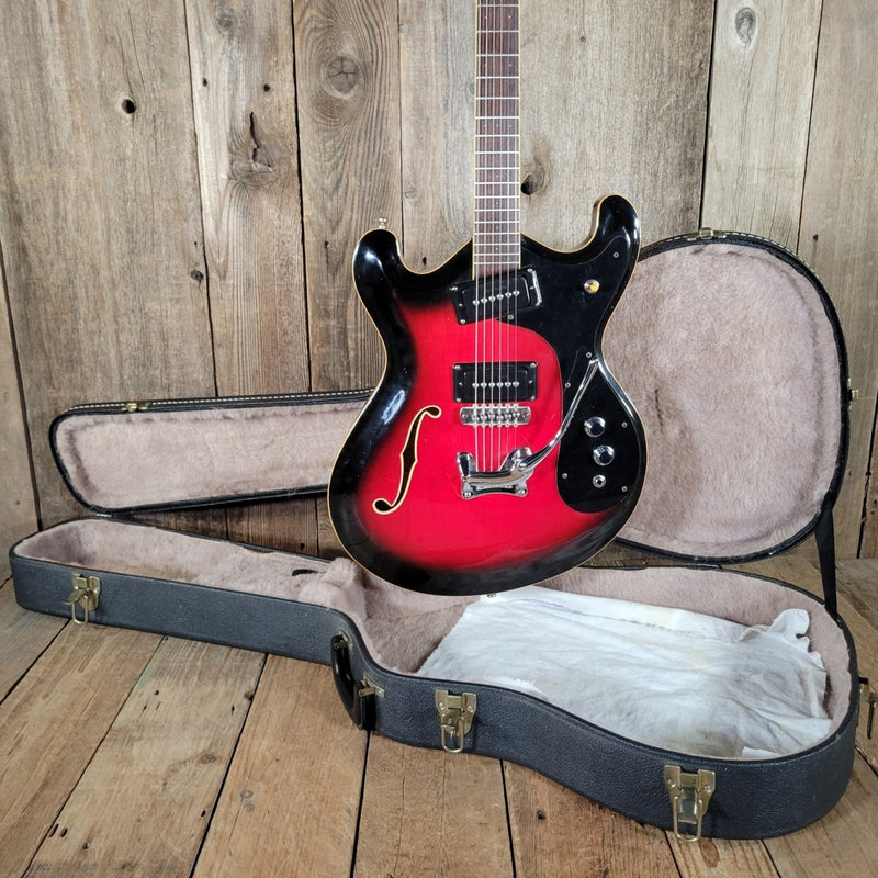 Mosrite of California Combo 1967 – Vintage Semi - Hollow Electric Guitar, SP Serial Number Prototype - Mahar's Vintage Guitars
