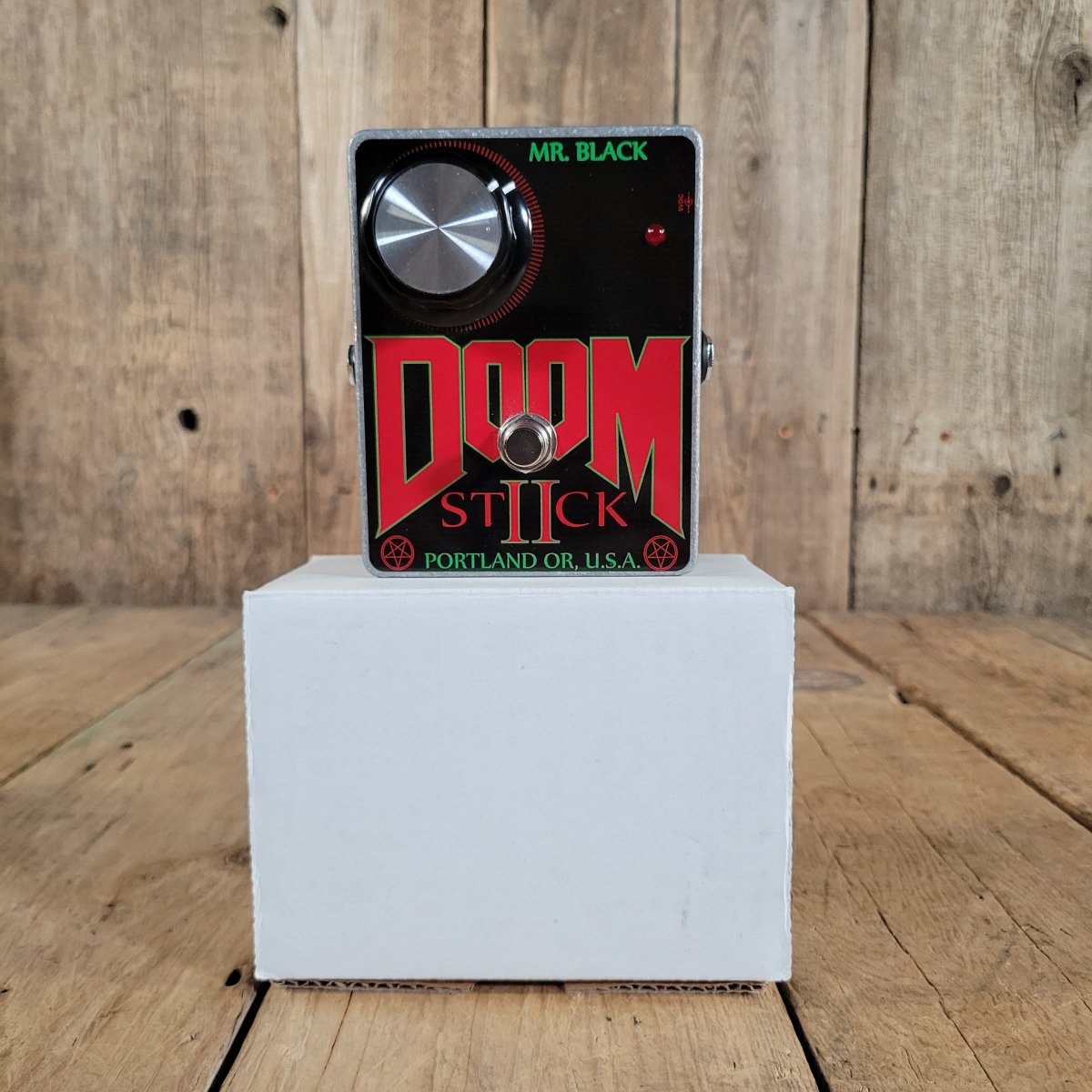 Mr. Black 2024 Doom Stick II Fuzz in Box, Near Mint - Mahar's Vintage Guitars