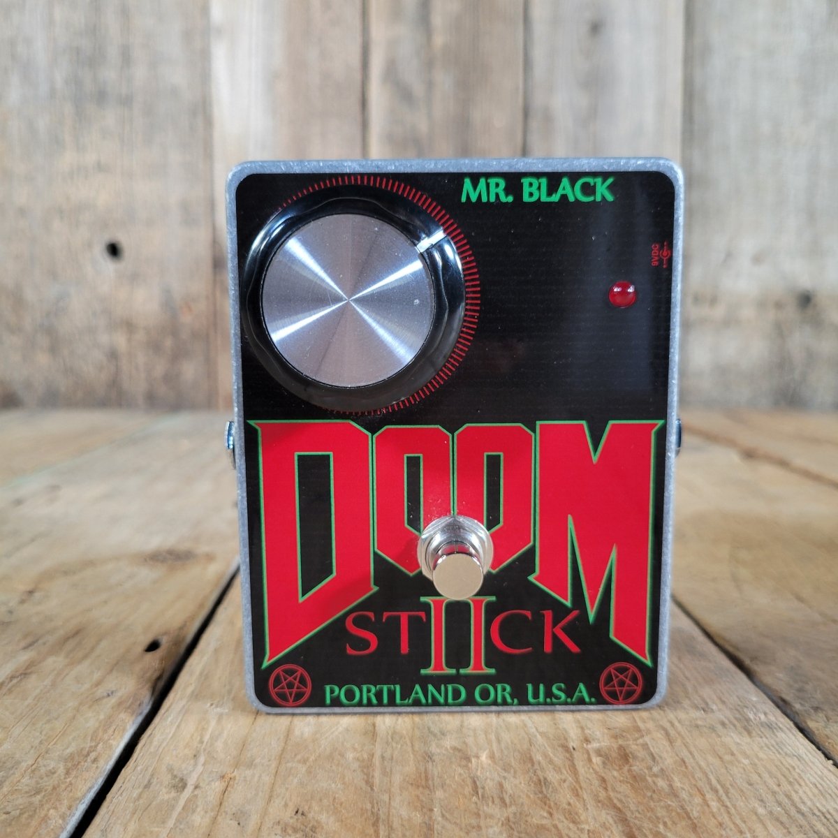 Mr. Black 2024 Doom Stick II Fuzz in Box, Near Mint - Mahar's Vintage Guitars