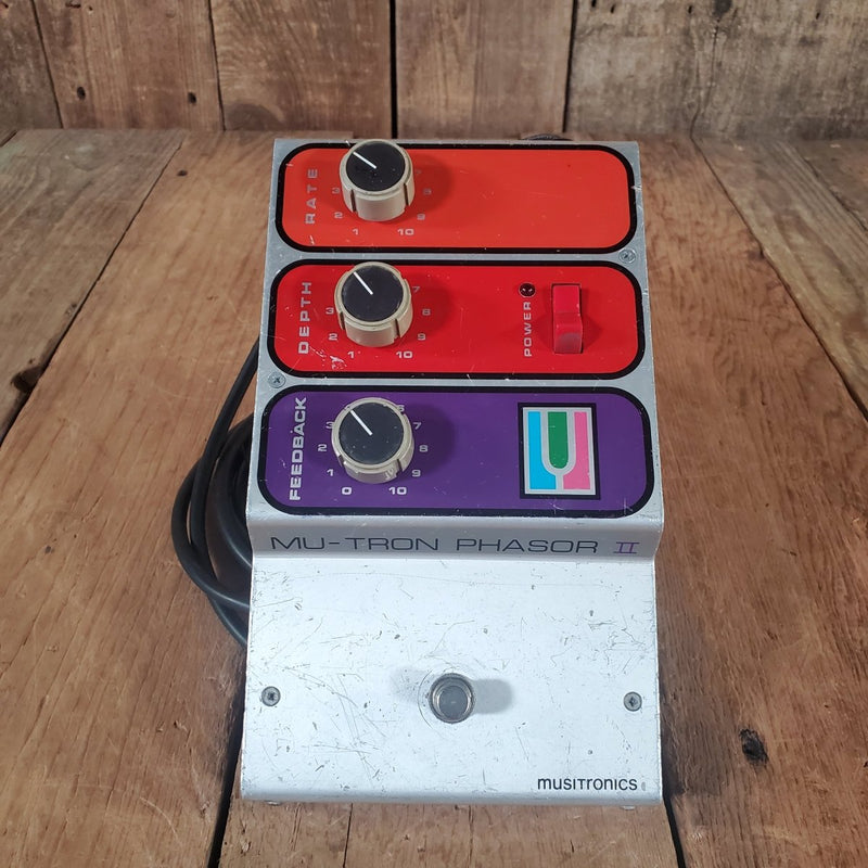 Mu - Tron Phasor II Vintage Analog Phaser 1970s - Mahar's Vintage Guitars