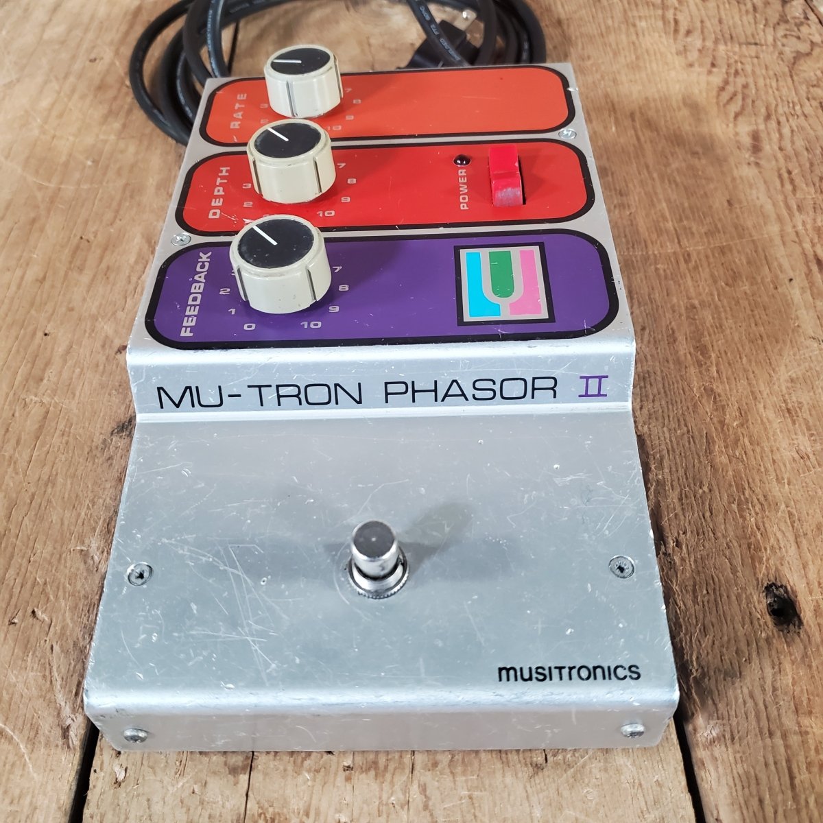 Mu - Tron Phasor II Vintage Analog Phaser 1970s - Mahar's Vintage Guitars