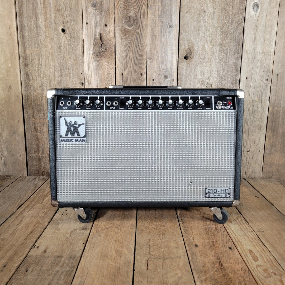 Music Man 1979 210 HD One Thirty – Vintage 2x10" 130 - Watt Tube/Solid - State Hybrid Combo Amp - Mahar's Vintage Guitars
