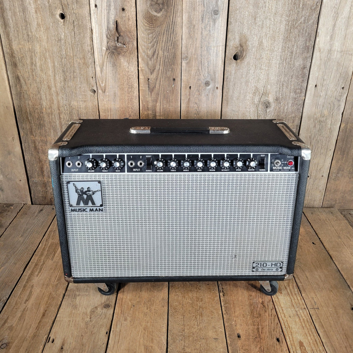 Music Man 1979 210 HD One Thirty – Vintage 2x10" 130 - Watt Tube/Solid - State Hybrid Combo Amp - Mahar's Vintage Guitars
