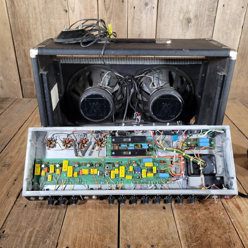 Music Man 1979 210 HD One Thirty – Vintage 2x10" 130 - Watt Tube/Solid - State Hybrid Combo Amp - Mahar's Vintage Guitars