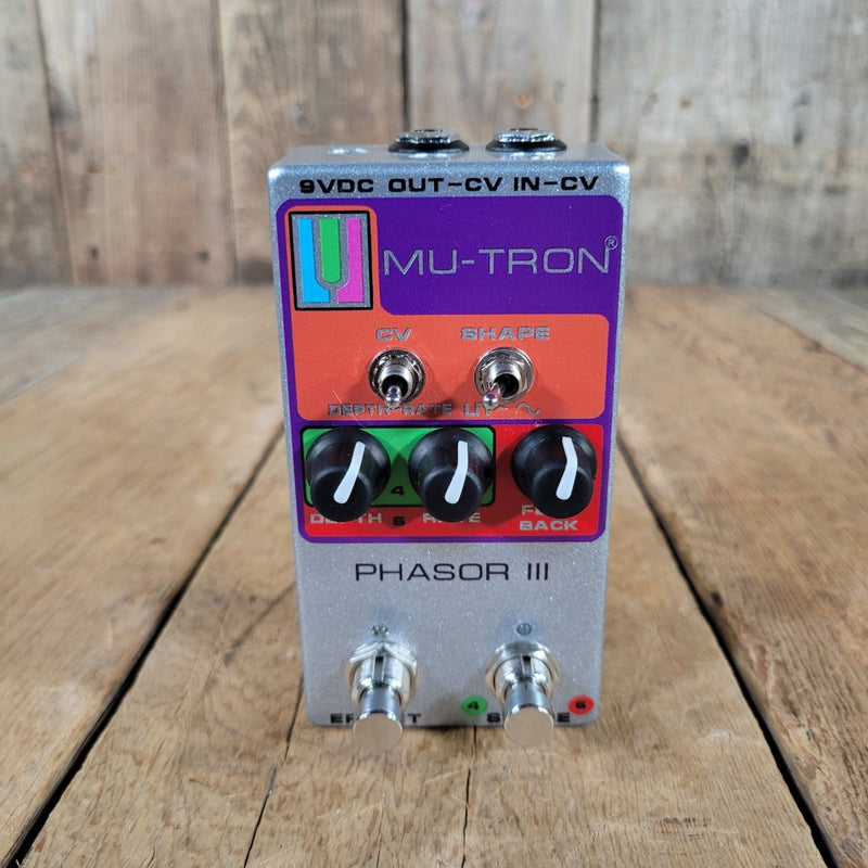 Musitronics Mu - tron Phasor III Vintage Original Box & Paperwork - Mahar's Vintage Guitars