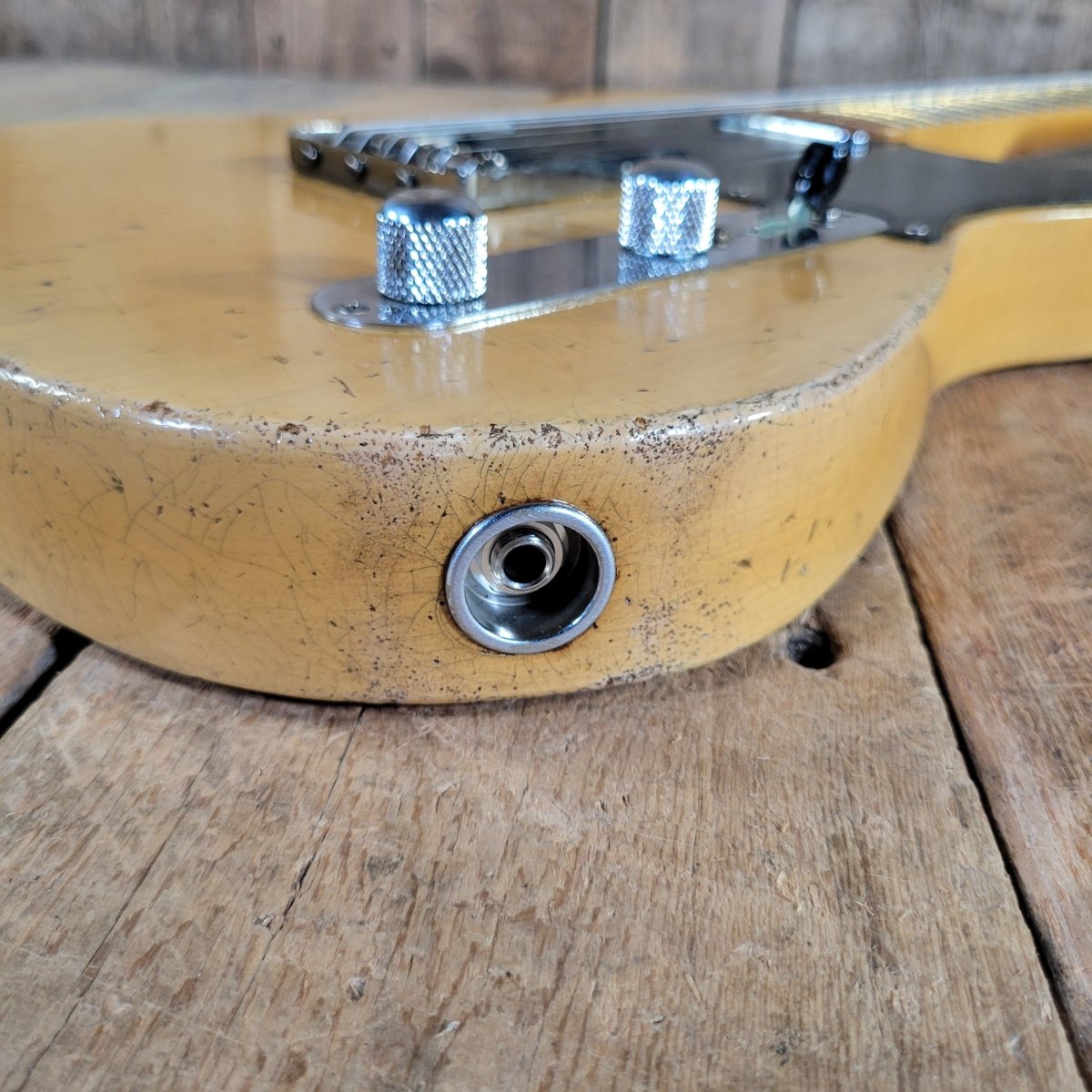 Nacho 2023 Blackguard Telecaster Early 50s Style Excellent - Mahar's Vintage Guitars