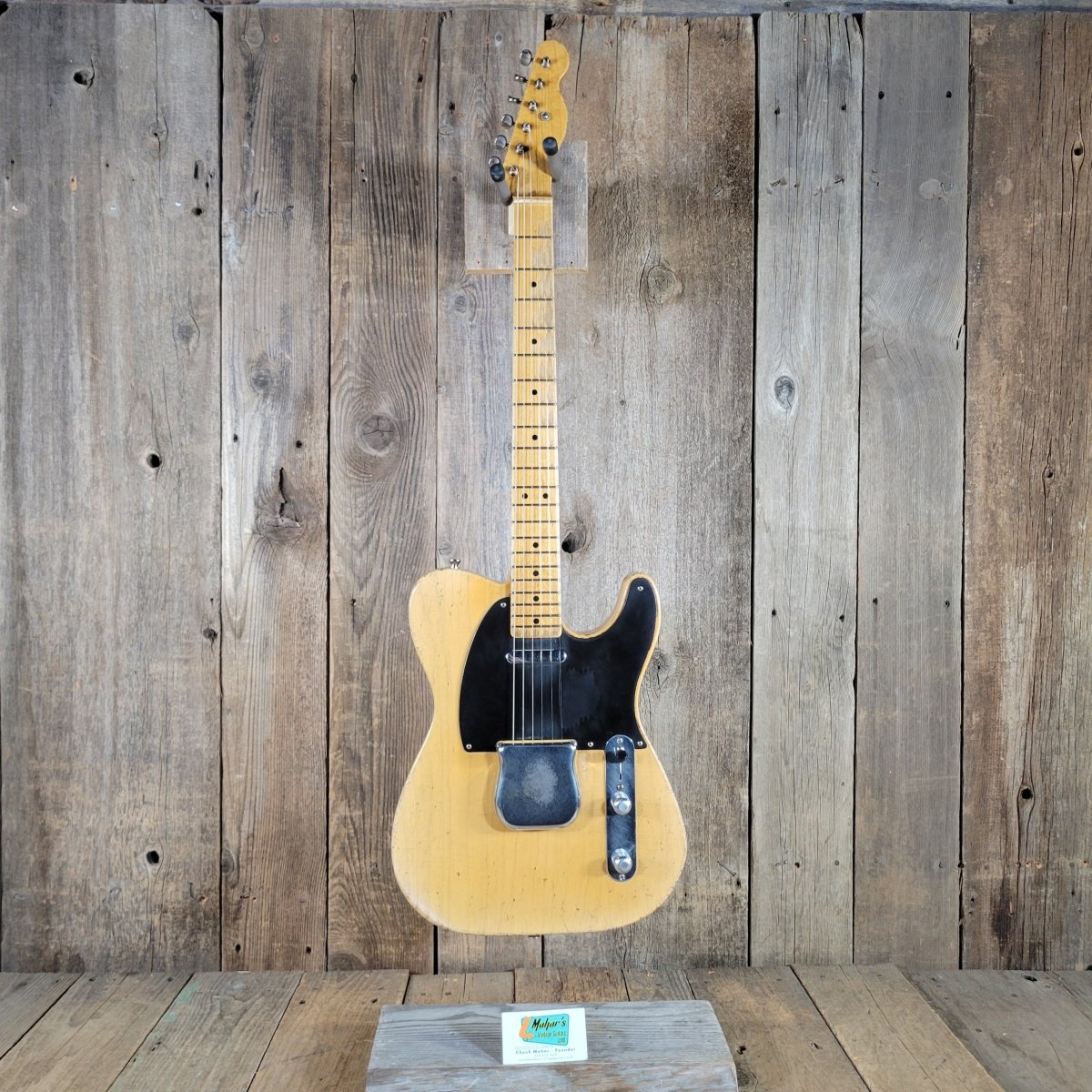 Nacho 2023 Blackguard Telecaster Early 50s Style Excellent - Mahar's Vintage Guitars