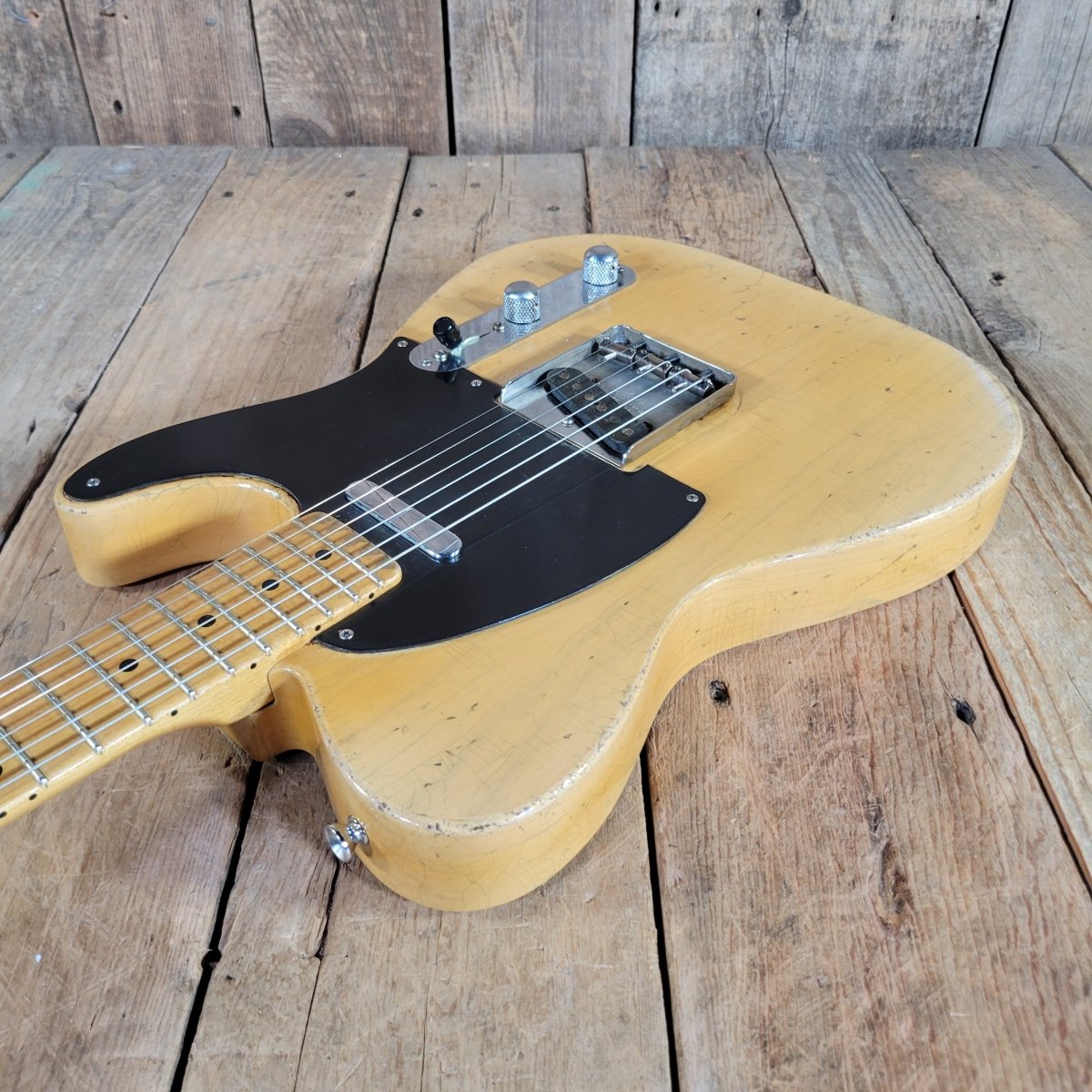 Nacho 2023 Blackguard Telecaster Early 50s Style Excellent - Mahar's Vintage Guitars