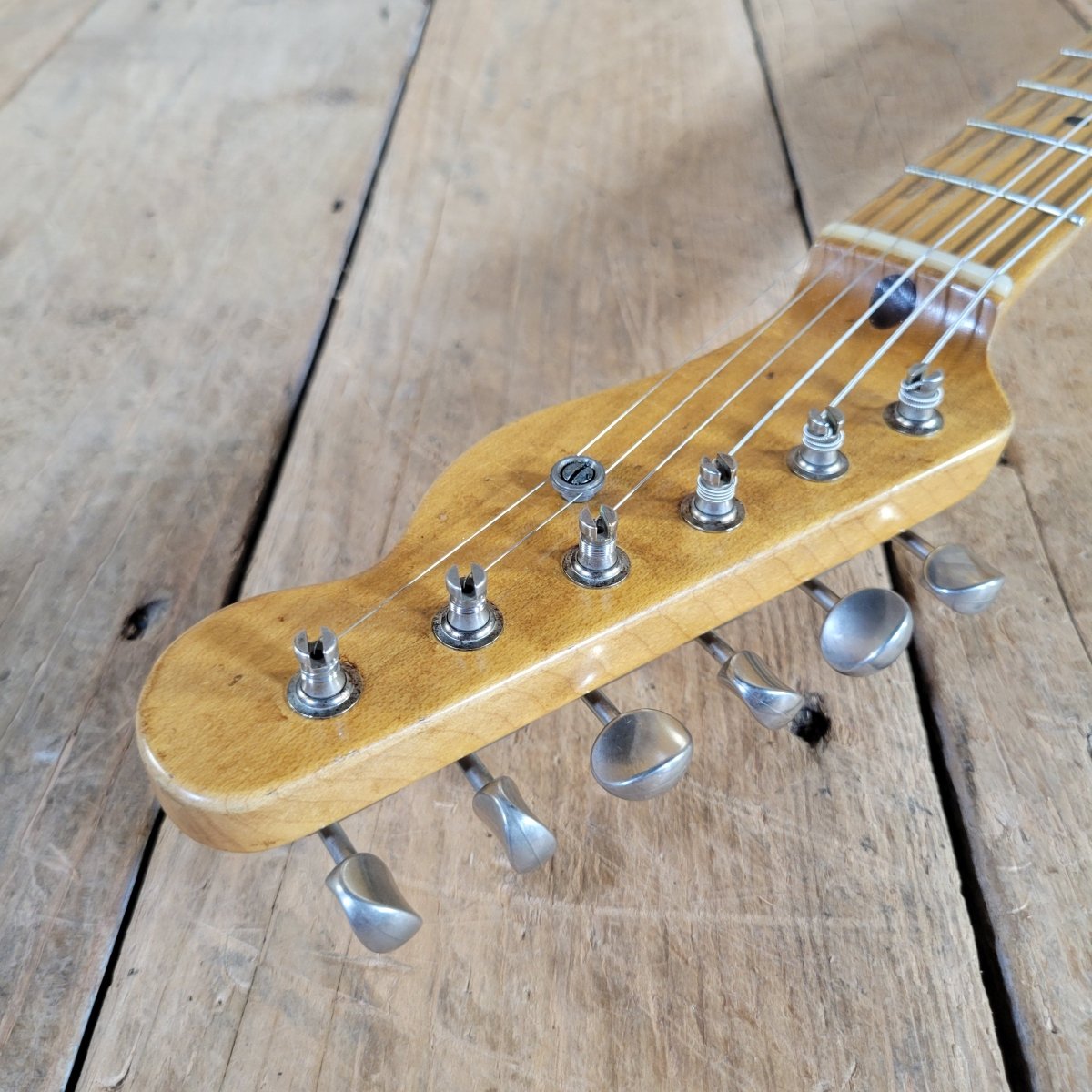 Nacho Guitars 2025 Blackguard Early 50s Telecaster Blonde Mint - Mahar's Vintage Guitars